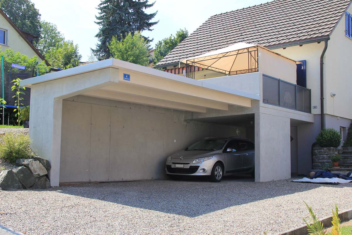 Garagenanbau in Flawil